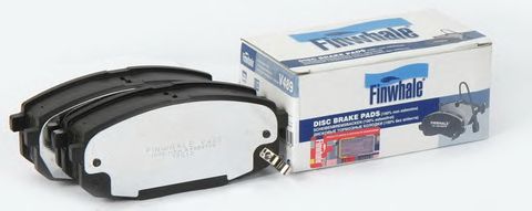 Купить FINWHALE V489 Колодки перед. дисковые Ceed(06-/10-), Cerato(08-), I30, Carens(02-06) V489