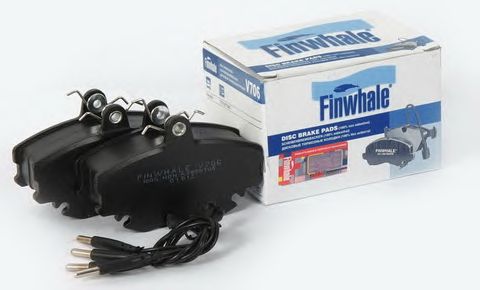 Купить FINWHALE V706 Колодки перед. дисковые Logan, Sandero, Lada Largus (с ABS) V706