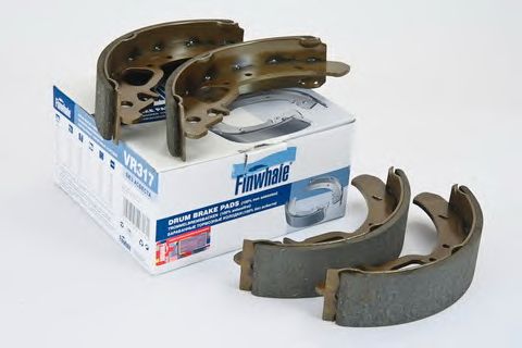Купить FINWHALE VR317 Колодки задние под ABS LADA Kalina/Priora/Granta VR317