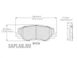 Купить FRICTION MASTER CMX1210 Колодки тормозные дисковые 