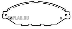 Купить FRICTION MASTER CMX1649 Колодки тормозные дисковые 