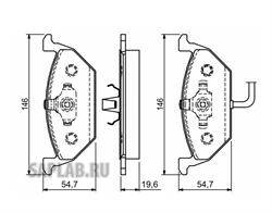 Купить FRICTION MASTER CMX768A Колодки тормозные пер. Ceramic