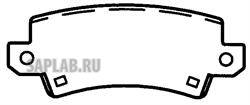 Купить FRICTION MASTER MKD1216 Колодки тормозные дисковые 