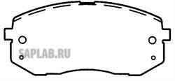 Купить FRICTION MASTER MKD1295 Колодки тормозные дисковые 