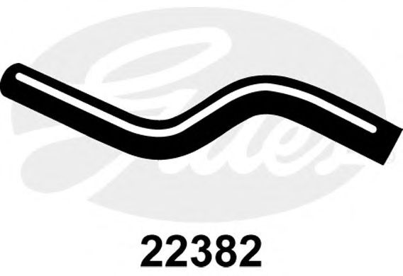 Купить GATES 22382 Шланг радиатора 22382 (4275-22382)
