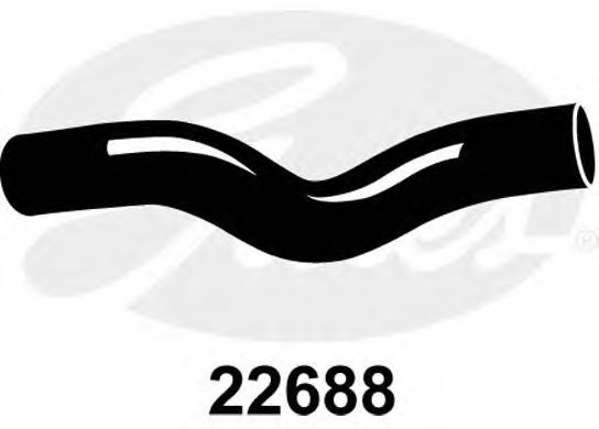 Купить GATES 22688 Шланг радиатора 22688 (4275-22688)