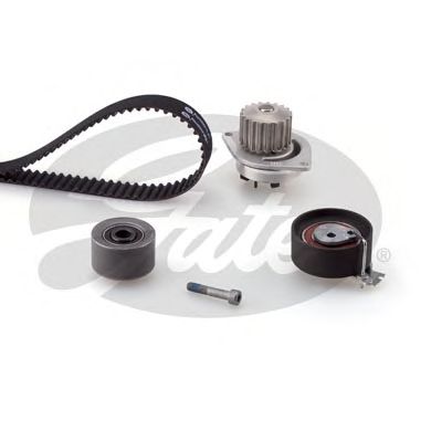 Купить GATES KP15581XS Ремкомплект привода ГРМ с водяным насосом PowerGrip Kit KP15581XS (7883-13071)