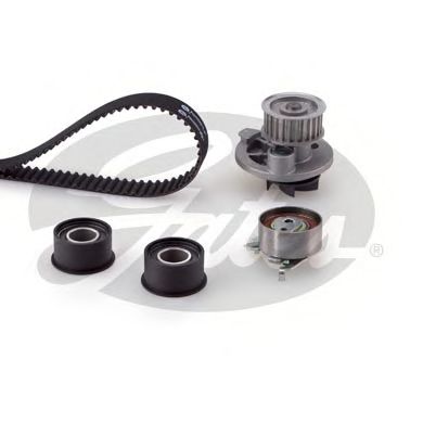 Купить GATES KP25461XS Ремкомплект привода ГРМ с водяным насосом PowerGrip Kit KP25461XS (7883-13087)