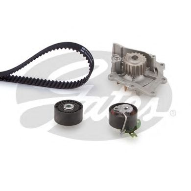 Купить GATES KP25633XS Комплект ГРМ с водяным насосом CITROEN. FIAT. FORD. PEUGEOT 2.2HDI Z=118*25.4 06>