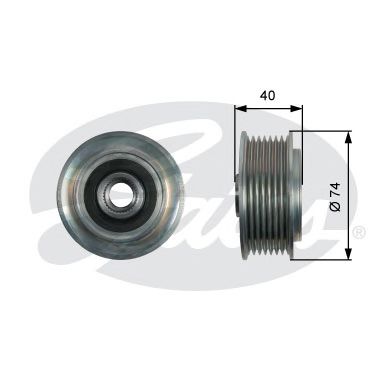 Купить GATES OAP7159 Муфта генератора OAP7159 (7789-10159)