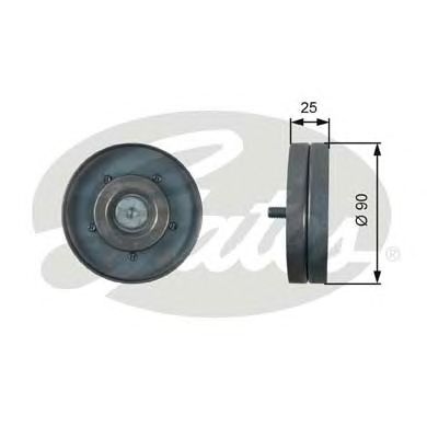 Купить GATES T36436 Ролик T36436 (7803-21536)