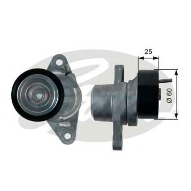 Купить GATES T39163 Ролик T39163 (7808-21563)