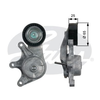 Купить GATES T39191 Ролик T39191 (7808-21591)