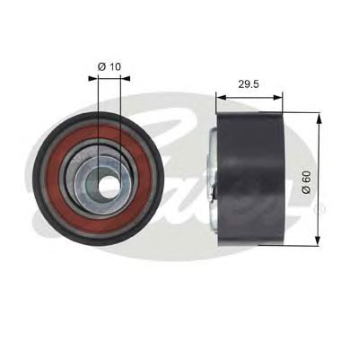Купить GATES T43147 Натяжитель ремня ГРМ (7784-21120) T43147