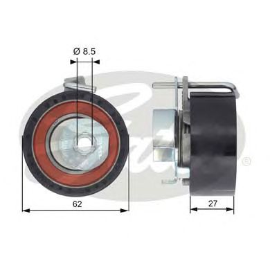 Купить GATES T43171 Ролик T43171 (7784-21144)