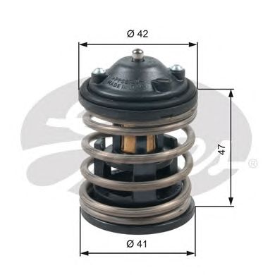 Купить GATES TH47487G1 Термостат TH47487G1 (7412-10665)
