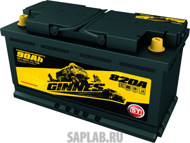 Купить GINNES GS9011 Аккумулятор автомобильный GINNES ST 6CT-90.1 GS9011