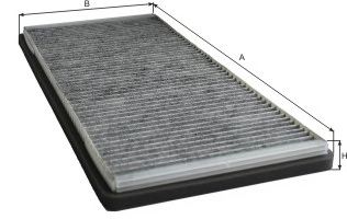 Купить GOODWILL AG336CFC Фильтр салона угольный AG336CFC