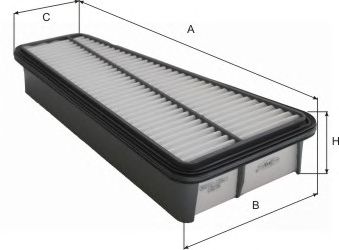 Купить GOODWILL AG357 Фильтр воздушный AG357
