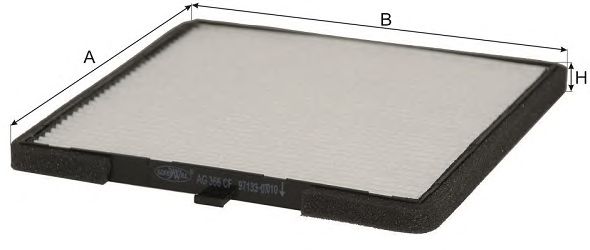 Купить GOODWILL AG366CF Фильтр салона AG366CF