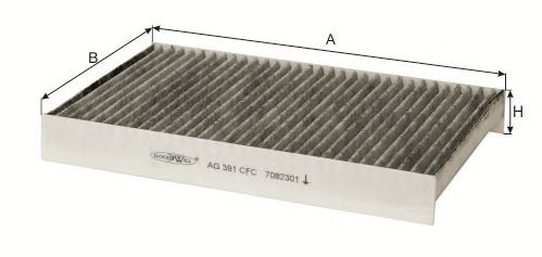 Купить GOODWILL AG391CFC Фильтр салона угольный AG391CFC