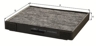 Купить GOODWILL AG412CFC Фильтр салона угольный AG412CFC