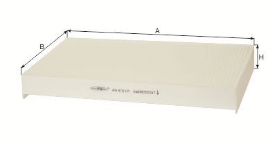 Купить GOODWILL AG416CF Фильтр салона AG416CF