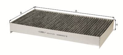 Купить GOODWILL AG417CFC Фильтр салона угольный AG417CFC