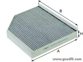 Купить GOODWILL AG432CFC Фильтр салона угольный AG432CFC