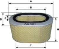 Купить GOODWILL AG501 Фильтр воздушный AG501