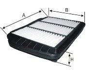 Купить GOODWILL AG617 Фильтр воздушный AG617