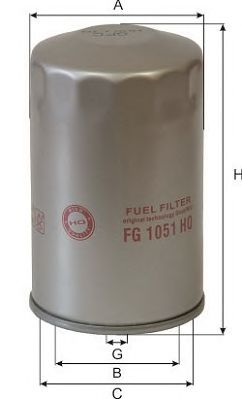 Купить GOODWILL FG1051HQ Фильтр топливный FG1051HQ