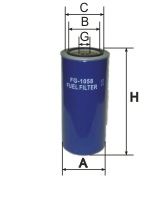 Купить GOODWILL FG1058 Фильтр топливный