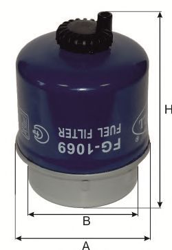 Купить GOODWILL FG1069 Фильтр топливный