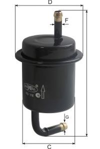 Купить GOODWILL FG116 Фильтр топливный FG116