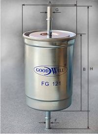 Купить GOODWILL FG121 Фильтр топливный