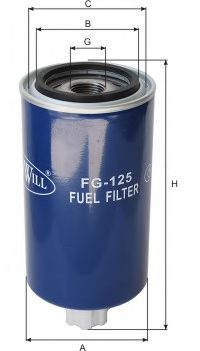 Купить GOODWILL FG125 Фильтр топливный FG125