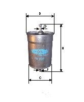 Купить GOODWILL FG202 Фильтр топливный FG202