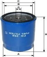 Купить GOODWILL FG204 Фильтр топливный FG204