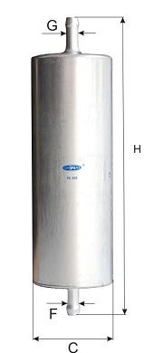 Купить GOODWILL FG205 Фильтр топливный FG205
