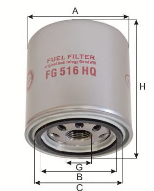 Купить GOODWILL FG516HQ Фильтр топливный
