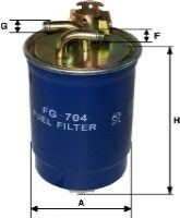 Купить GOODWILL FG704 Фильтр топливный FG704