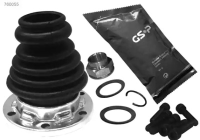 Купить GSP 760055 Пыльник ШРУСа AUDI A3 96-SKODA OCTAVIA 96-BORA 98-GOLF IIIIV внутренний 760055