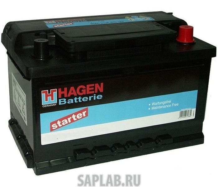 Купить HAGEN 60001 Аккумулятор автомобильный Hagen 12V 95Ah 800A B13 60001