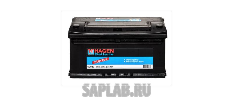Купить HAGEN_BATTERIE 59013 Акб (59013) 90 А/Ч (+/-) 12v En 720 А 353x175x190 HAGEN BATTERIE 59013