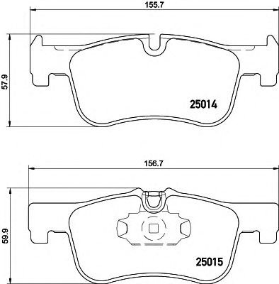 Купить BEHR 8DB355020201 КОЛОДКИ ПЕРЕД F20 *