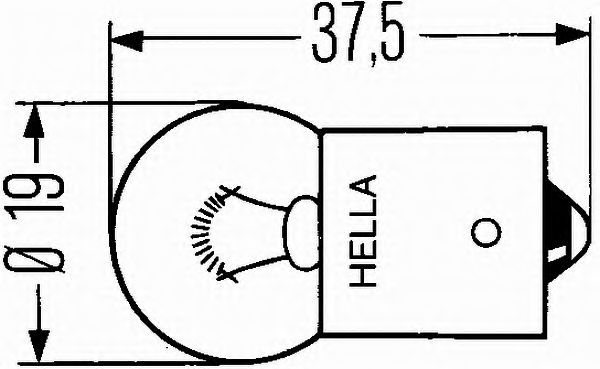 Купить запчасть HELLA - 8GA002071251 