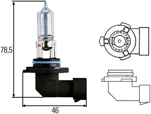 Купить запчасть HELLA - 8GH005635121 