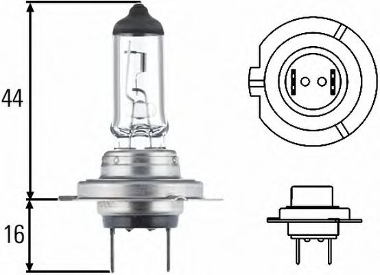 Купить запчасть HELLA - 8GH007157231 