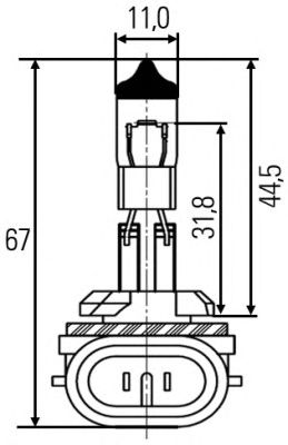 Купить запчасть HELLA - 8GH008991031 